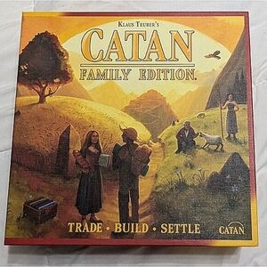 Klaus Teuber CATAN Family Edition board Game - 2017 CN7003